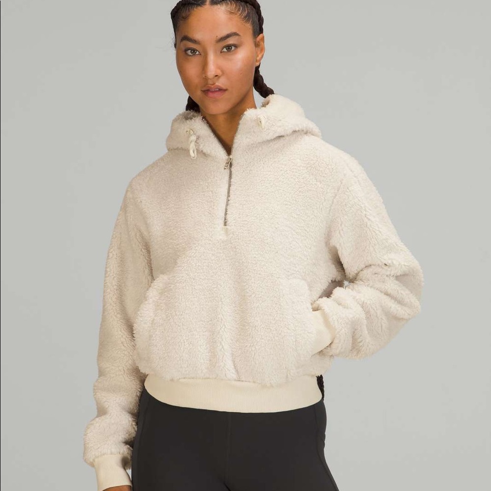 Lululemon Textured Fleece 1/2 Zip